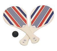 Vilac Elysee Beach Rackets, Bat and Ball Games for Beach, Comes with Beach Ball, Storage Bag, Made in France, 40 x 18 x 1.2 cm, Suitable for 5 Years+