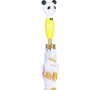 Vilac - Suzy Ultman Panda Umbrella, Kids Umbrella, Children's Rain Protection, Wooden Handle Umbrella, Made in France