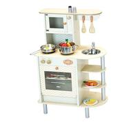 Vilac Large Kitchen, Wooden Modern Kitchen Toy for Kids, Modern Wooden Play Kitchen Set for Girls and Boys, Role Play Kitchen Set, Pretend Cooking, 3 Years +