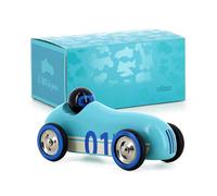VILAC - Old Sport Compet' Turquoise - Imitation - TRAFIC - 1 Wooden Car Old Sport Compet' Turquoise + 1 Pretty Box - Wooden Games - From 2 Years - 2290B