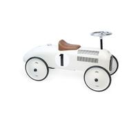 Vilac Ride On Metal Car Toy - Off White
