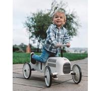 Vilac Ride On Metal Car Toy - Off White Off White