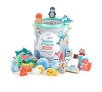 Vilac Touch and Find Game + Bingo, Includes Easy Wipe Clean Wooden Pieces, Matching Cards and Storage Tub, 2 Years+, Iceland Theme Illustrated By Graphic Designer Michelle Carlslund