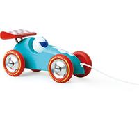 Vilac Vilac2309B Turquoise Pull Along Racing Car