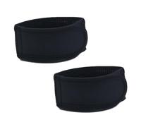 VilaGi 2Pcs No Buckle Belt Buckle Free Belts Men No Show Elasticated Belt Adjustable Belts for Men Elastic Invisible Waist Belt Stretch Buckless Belt Unisex for Jeans Pants,Black