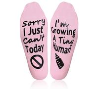 VilaGi Mum to Be Gifts,Pregnancy and New Mum Gifts,Mum Gifts,Mummy to Be Gifts Women Ideas Funny Socks for Mothers Day, Baby Shower Christmas Gifts for Wife,Womens Socks Presents Growing a Tiny Human