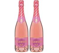 Vilarnau 0.0% Alcohol Free Sparkling Rosé Wine - Organic & Vegan Spanish Non-Alcoholic Wine, 750ml Bottle (Pack of 2)