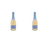 Vilarnau 0.0% Alcohol Free Sparkling White Wine - Organic & Vegan Spanish Non-Alcoholic Wine, 750ml Bottle (Pack of 2)