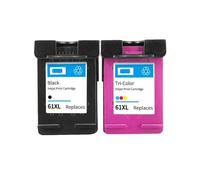 Vilaxh 61XL Ink Cartridge Compatible With 61 Compatible With 4500 4502 5530 Deskjet 1050 2050 3050 3054 3000 1000