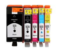 Vilaxh Compatible Ink Cartridges Compatible With HP920 XL 920XL Compatible With Deskjet Series 6000 6500 7000 7500A Printers(5pcs 1set)
