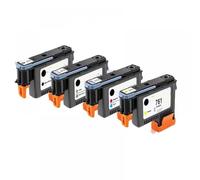 Vilaxh Print Head Compatible With 761 CH645A CH646A CH647A CH648A For 761 Designjet T7100 T7200 Printers(4PCS)