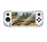 VILCORN 5-inch Portable Handheld Game Console 40000 Classic Games Compatible With PSP PS1 N64 GBA SNES MD Includes 2.4G Wireless Gamepad Compatible with Kids(E6-32G-white)