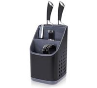 Vilde Cutlery Drainer Basket Kitchen Utensil Holder | Organiser Cutlery Black