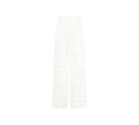 Vilebrequin Line chevron-knit wide-leg trousers - White S-M-L