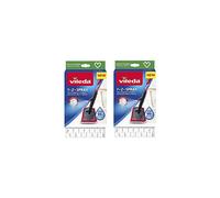 Vileda 1-2 Spray Microfibre Pads Refill Mop Head Replacement Set for Vileda Ultramax and Spray Mops Refills, (Pack of 2)