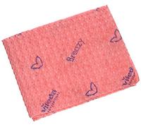 Vileda 137640 Breazy Microfiber Cloth, Red (Pack of 20)