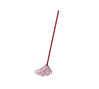 Vileda SuperMocio Microfiber and Power Mop System, Red / White