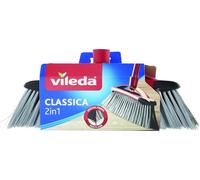 Vileda Broom Classica 141460 - 2-in-1 Indoor - Red