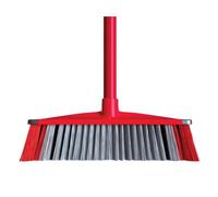 Vileda 3 Action Broom, Red