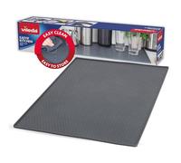 Vileda 37050 Non-Slip mat, Large, Silicone, Darkgray | Food-grade silicone up to 100 degrees, mat for airfryer, coffee machine, drawer and shelf