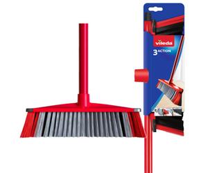 Vileda 3Action Straight Soft & Stiff Indoor Broom