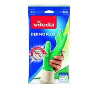 Vileda 665 Soft and Gentle Rubber Gloves, Pack of 4 Pairs
