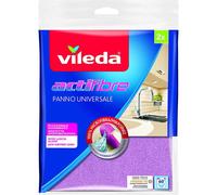 Vileda Actifaser All-Purpose Microfiber Cloths - Pack of 2, Soft Grip, Easy Rinse, Versatile Cleaning