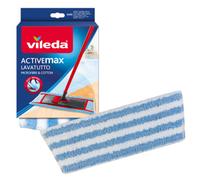 Vileda Activemax Microfibre Flat Mop Head, (W)175mm