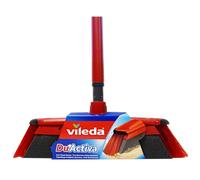 Vileda Broom Duactiva With Rubber And Extendable Handle