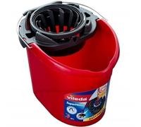 Vileda Supermocio Red 10L Bucket & Wringer