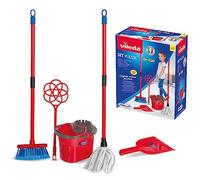 Vileda Cleaning Set for Kids, Imitative Toy for Little Helpers, Encourages Imaginative Play, Iconic Product Replica, Includes Multiple Original Accessories, Suitable for Ages 3+