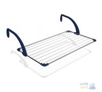 Vileda Clothes Drying Rack Brezza 100 In Steel/Resin With Retractable Arms