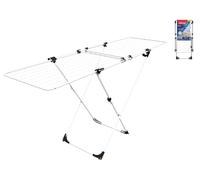 Vileda Clothesline Duo in Stainless Steel Extendable from 105 cm to 209 cm