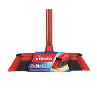 Vileda Broom Duactiva With Rubber And Extendable Handle