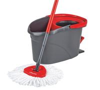 Vileda Easy Wring and Clean Microfibre Mop and Bucket with Power Spin Wringer