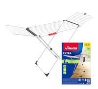 Vileda Clothes Airer Drying Line Length: 20 m White, White, Trockenleinenlänge: 20m
