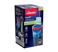 Vileda H2Pro Blue & Grey Microfibre Hard Floor Flat Mop