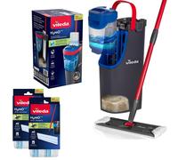 Vileda H2PrO Flat Mop System + 2 Refills