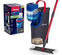 Vileda H2PrO Flat mop system - Revolutionary clean and dirty water separation - Water-saving design - Compact storage - Ergonomic handle - Microfibre