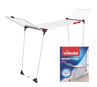 Vileda Infinity Flex Plus Clothes Airer, Large Extendable Drying Rack to 2m