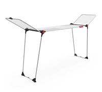 Vileda Infinity Flex XXL Clothesline, Extendable Telescopic Rods, Ready Assembled, White, Large, Garment Dry