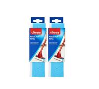 Vileda Magic Mop Refill 2 Pack - Premium Replacement Mop Heads, Genuine