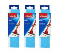 Vileda Magic Mop Refill Sponge Floor Cleaning Replacement Head Pack Of 3