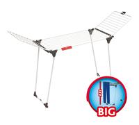 Vileda Magnum Laundry Airer XXL Clothes Drying Rack Wheels Folding 24m Wide High