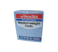 Vileda Medium Weight Cloth Blue (10 Pack) 106399