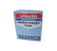Vileda Medium Weight Cloth Cleaning Towel Blue (10 Pack) 106399