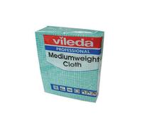 Vileda Medium Weight Cloth Green Pack Of 10 106401