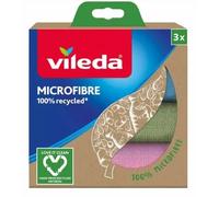 Vileda Microfiber 100% Recycled Cloth 3 pcs