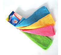 Vileda Microfibre All Purpose Cleaning Cloths 4 Pack Microfiber Multipurpose
