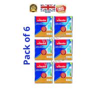 Vileda Microfibre Cloth Window & Glass Cleaning Microfiber Streak. Pack of 6